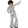 Atosa Costume Disco Argentato 7 A 9 AÑOS