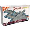 Archon Studio Dungeons & Lasers: Terreno in miniatura City Streets - Non verniciato Compatibile con DND e altri giochi di ruolo da tavolo