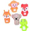 WEKAMOS Decorazioni Scuola Adorabili Burattini da Dito Animali in Pvc 5 Pezzi, Giocattoli per Ragazzo Ragazza per Sviluppare Abilità Narrative e Giochi di Ruolo