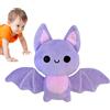 Generico Pipistrello di peluche di Halloween, Giocattolo animale di Halloween morbido e tenero peluche da 18 cm, Bomboniera per il divano della camera da letto, il seggiolino per l'auto e la cameretta dei bamb