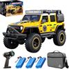 X-Verse SG206MAX Auto telecomandata 1:20 RC Auto senza spazzole, 4WD All Terrain Offroad RC Truggy RC Truck Crawler per adulti bambini -3 batterie