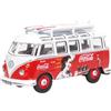 Oxford Diecast 76VWS008CC VW T1 Bus And Surfboards Coca Cola