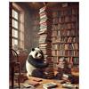 ShangShengzi Puzzle 200 Pezzi, Libreria Forma Panda Animale Puzzles, Puzzle Impossibile Gioco Logici Sfida Difficile Puzzles 200 Pezzi per Adulti
