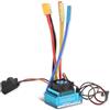 Septpenta ESC Brushless Telecomando 120A, Porta di Programmazione Esterna, ESC 120A, Regolazione Dell'accelerazione a 9 Velocità, ESC Impostazione One Touch Plug Xt60 per Auto 1/10 1/8 Rc