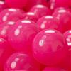 KiddyMoon 700 Palline/7Cm Palline Morbide Colorate Per Piscina Bambini Fatto In EU, Rosa Scuro