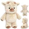 Generico Peluche Di Muccas Delle Highlands, 60CM Bovini Highlands Peluche, Simpatiche Mucche Highland Giocattolo Morbido Bambola Di Muccas Peluches, Antistress Bambola Di M-uccas Highland Peluches Giocattoli