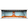 Perfeclan Vetrina per Auto pressofusa in Scala 1/64 con Protezione dalla Luce Vetrina per Garage per Auto 1/64 Scenario Diorama Parcheggio per Auto in Lega, Stile a