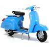 Risopen 1/18 compatibile per Vespa 150CC Ciclomotore Statico Figura Mini Scooter Modello Giocattolo Collezione Vacanze Romane Figurina Souvenir Simulazione Moto Giocattolo per Bambino Adulto (Blu)