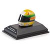 Minichamps 540308419 - Casco Ayrton Senna First F1 GP Brazil 1984 - Scala 1/8 - Modello in Miniatura da Collezione