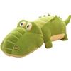 KUKUShining Coccodrillo Di Peluche, Morbido Peluche A Forma Di Cuscino Tenero Di Coccodrillo Verde Per Il Relax Dei Bambini(60cm/23.9in)
