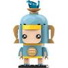 Sherwood Store Minifigure segni zodiacali - Brick Doolz with big head - compatibili mattoncini come Sluban, Wange, Cogo e principali marche da 73 pz… (WG047)