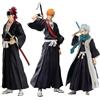 Zhongkaihua Kurosaki Ichigo Figura Hitsugaya Toshiro Abarai Renji 18 cm versione spada Action Figura Anime periferia PVC Statua Home Desk Decorazione Regalo per fan