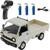 Meiurlex WPL D12 - Modellino di auto radiocomandato, 1:16, fuoristrada elettrico RC Truck 130, motore trazione posteriore RC Drift Car Toy Regalo per adulti