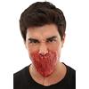 Ghoulish productions - Applicazione Senza Bocca, Linea Applicazioni, costume in lattice resistente, dipinto a mano, Halloween, Sfilata di Carnevale, Festa in maschera, Taglia unica adulto
