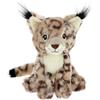 Keel Toys KEELECO SE3054 - Peluche 100% riciclato, giocattolo ecologico per bambini, peluche gatto selvatico 18 cm