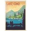 MyPuzzle.com MyPuzzle Italia: Lago Di Como, Poster D'epoca - Premium 1000 Pezzi Puzzle - MyPuzzle Collezione speciale di Anderson Design Group