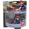 Nintendo Mario Kart Wii Mini Pullback Kart Mario 12 cm