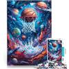 AITEXI Puzzle da 1000 pezzi per adulti Space Jam Basket Giocattolo educativo intellettuale decomprimente Gioco educativo per compleanno e Natale 52x38cm