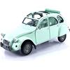 Norev NV181486 1:18 2CV 6 Club 1982-Jade Green Citroen modello da collezione, Multi