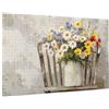 Zyupwjyy Puzzle 500 Pezzi Fiore Puzzle Adulti Margherita Pattern Design con Confezione Regalo, Fai Da Te Puzzles di Legno Giochi Casual Gioco di Abilità per Tutta la Famiglia, Home Room Decor 52 x 38 cm -488Y