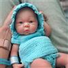 MYREBABY - Bambola in silicone per tutto il corpo con Micro Preemie da 30,5 cm, per bambini e bambini con Alan Lifelike Reborn Surprice