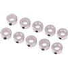 F Fityle 10 Pezzi di per Carrello di Atterraggio per Aeromodelli RC, Accessori Robusti E Ad Alte Prestazioni, Sostituiscono I Collari delle Ruote dei, Foro Interno 5,1 mm