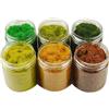 NWFashion 6 x 100 ml 5 mm statico erba medicazione albero fiore spargere flock paesaggio materiali