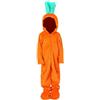 Baoblaze Costume da Carota per Bambini, Costume Cosplay, con Cappello, Bella Carota, Tuta, Pigiama da Festa per Feste a Tema carnevalesco, m