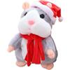 Generico Giocattolo per criceto parlante, Criceto parlante ripete quello che dici, Giocattoli per bambini, Peluche interattivo che si ripete per regalo di compleanno per ragazzine di 2 3 4 5 6 8 anni
