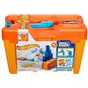 Hot Wheels Track Builder Scatola Stunt, Playset con Birilli e Lanciatore per Macchinine, Gioco per Bambini di 6+ Anni, GCF91