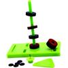 BESPORTBLE Esperimento di Levitazione Magnetica, Set 1 Pezzo, Materiale Sintetico | Esperimenti di Scienza e Aula Stem, Include 4 Anelli e 1 Supporto, Verde Chiaro