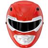 Rubie's Rubies - HASBRO Power Rangers Ufficiale - Maschera Power Ranger rosso taglia unica