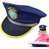 Generico Cappello Poliziotto Bambini | Accessorio Per Costume Cappello Polizia | Poliziotto Per Feste Halloween Maschere Bambini Ragazzi E Ragazze