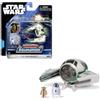 Bizak Star Wars Nave 8 cm Jedi Starfighter di Yoda, con 2 figure (62610008)