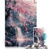 LKSDCBOT Puzzle da 1000 pezzi per adulti paesaggio naturale giapponese Fatto di carta，per età 14+ gioco di sfida unico Un'opera d'arte。misurare：26x38cm/10.24 x 14.96pollice