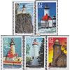 Prophila Collection Stati Uniti 2576-2580 (Completa Edizione) MNH ** MNH 1995 Fari (Francobolli per i Collezionisti) Fari