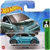 Hot Wheels - FIAT 500e - HW Green Speed 8/10 - HKH59 - Short Card - Turchese metallizzato - Mattel 2023