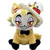 RDCIRP Hazbin Hotel Peluche, Carino Animali Figura Bambola Angelo Miao, Personaggi Anime Cuscino Giocattoli per Bambini Adulti (Giallo)