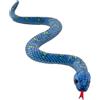 KUKUShining Serpenti Di Peluche, Realistici Animali Di Peluche Morbidi Bambole Giocattoli Simpatici Peluche For Halloween Bomboniere Decorazioni Scherzi(Blue,50cm/19.8in)