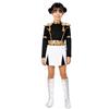 Pegasus Costume Cacciatrici Di Demoni, Pop Star, cantante pop Di Carnevale (CACCIATRICE-C, L 8/9 ANNI)