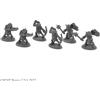 Reaper Miniatures 6 x GOBLIN PILLAGERS - Reaper Miniature Bones USA Dungeon Dwellers - tabletop figurine role playing game jeux de role - 7042