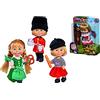 Simba - Masha e Orso, Masha Minidoll 12 cm con Abito colorato, Incluso Un Personaggio a Sorpresa, + 3 Anni 109301087