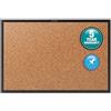 Quartet Cork Bacheca in sughero, 3 x 2 piedi, cornice nera (2303B)