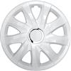 NRM Copricerchi Universali Drift Bianco 13, Set 4 Pezzi