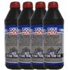 Liqui Moly 4 x Liqui Moly 4421 Vollsynthetisches Ipoidi di Getriebeöl (Gl5) Ls SAE 75 W 140 1L