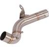 NITRIMS Scarico Marmitta Per BMW F750GS F850GS Per F 750 850 GS 2018-2021 Tubo Di Collegamento Centrale In Acciaio Inossidabile Per Motocicletta Silenziatore Tubo Scarico(C)