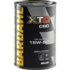 Bardahl - XTC C60 SAE 15W-50 - Olio Motore per Auto, Lubrificante per Motori Benzina o Diesel, Fomula 100% Sintetica, Anti-Attrito e Anti-Usura, 1 L