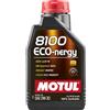 Motul 102793 8100 Eco-Nergy 0w30 Oil 1 Liter