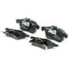 DELPHI Kit pastiglie freni con segnalatore acustico usura senza accessori LP1861 Compatibilità con OPEL Corsa D Hatchback S07 ZAFIRA B A05 Corsa E Hatchback X15 Meriva A X03 Corsa C Hatchback X01