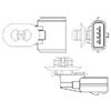 Magneti Marelli 466016355112 Sonda Lambda Dacia, Renau | Compatibile con: DACIA DOKKER Express Kasten/Großraumlimousine, DOKKER Großraumlimousine, DUSTER, LODGY, NISSAN JUKE